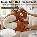 Imagen de Kekeso Almohada Larga de Panda Rojo 60cm- Peluche de Panda Suave para Niños & Adultos