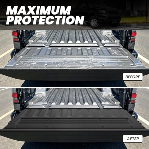 Image of LASFIT Tailgate Mat for Nissan Frontier 2026 2025 2024 2023 2022 (Not Fit Drop-in Tailgate), Truck Tailgate Liner All Weather Protector TPE Durable Tailgate Cover