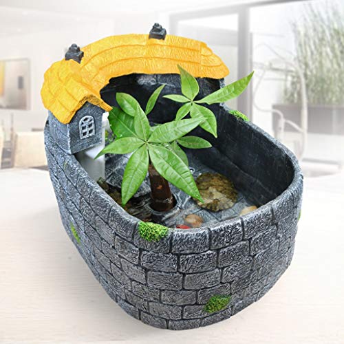 Aquaria Creative Retro Original Fish Tank Aquarium Thuis Aquarium Turtle Tank Aquarium (Size : S) - Afbeelding 5