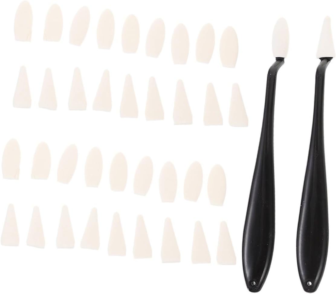 DOITOOL Multiple Tip Options Sketching Eraser Pen and Pointed Tips Erase Sponge for Drawing Art Blending Tools Soft Sponge Eraser Drawing Scrapers