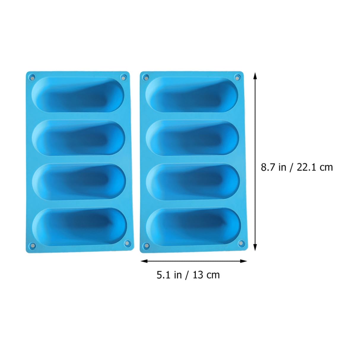 Molde Para Hacer Panecillos De Hot Dog 2 Piezas De Silicona Resistente Al Calor Moldes Para Salchichas Caseras Apto Para Hornear En Hogar Y Uso Comercial