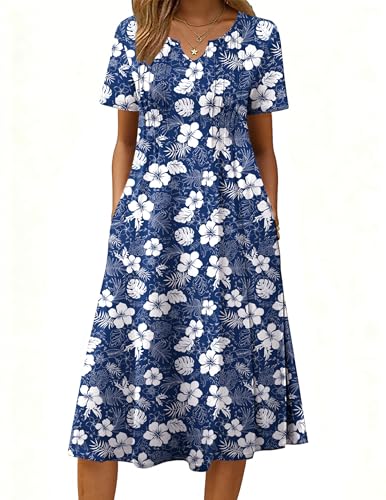 10 Best Fit and Flare Dresses That Flatter Every Body Type 3 Zeagoo Summer Casual Midi Dress with Pockets