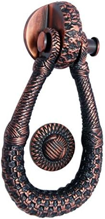 Adonai Hardware Rope Decorative Brass Door Knocker