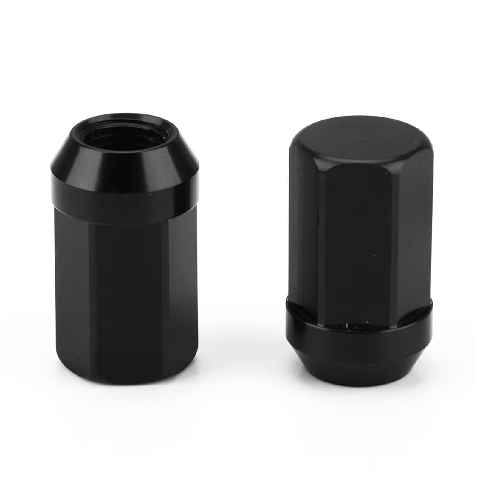Pernos de Rueda Compatible Con Kia Tuercas De 17 Mm M12X1. Tuercas De Bloqueo De Rueda De Aleación De Aluminio Tuercas Negras Tuercas De Rueda Accesorios Para Coche
