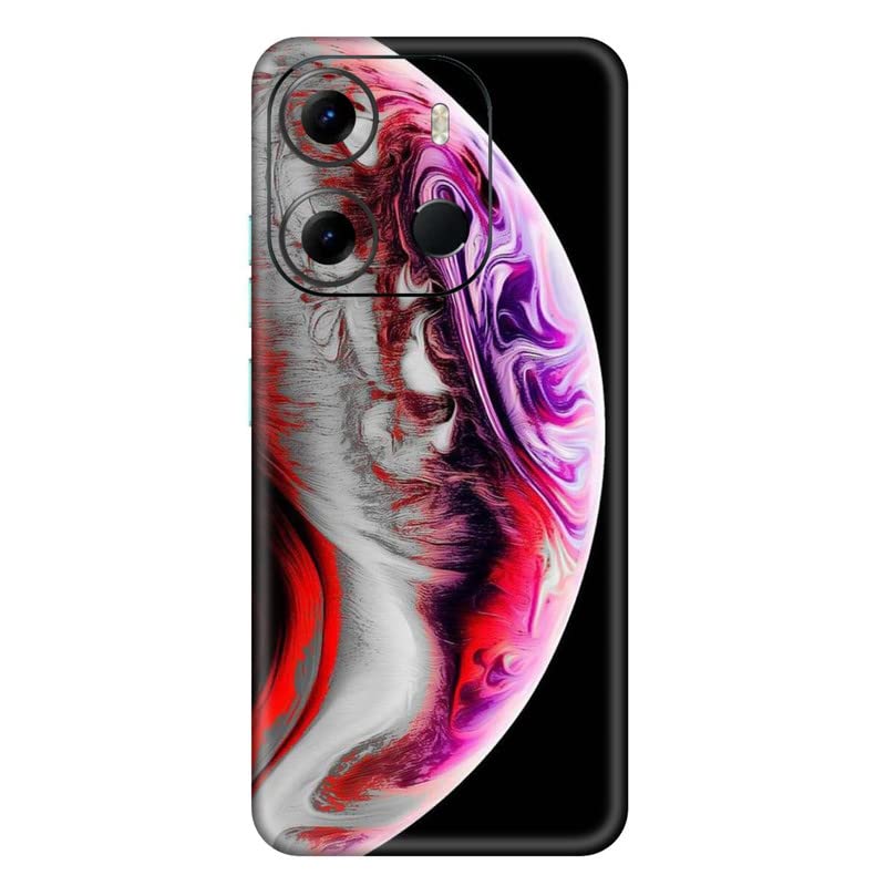 aadia® Printed Designer Skin WRAP Sticker Decal Compatible for Techno Spark GO (2023) (ONLY Back) (Vinyl/Matte Lamination) D.N.-114