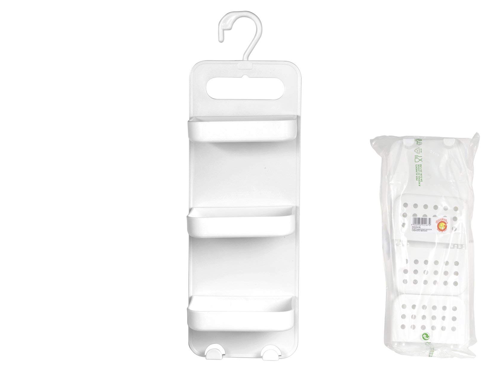 Porta Sapone Doccia con Gancio Giganplast
