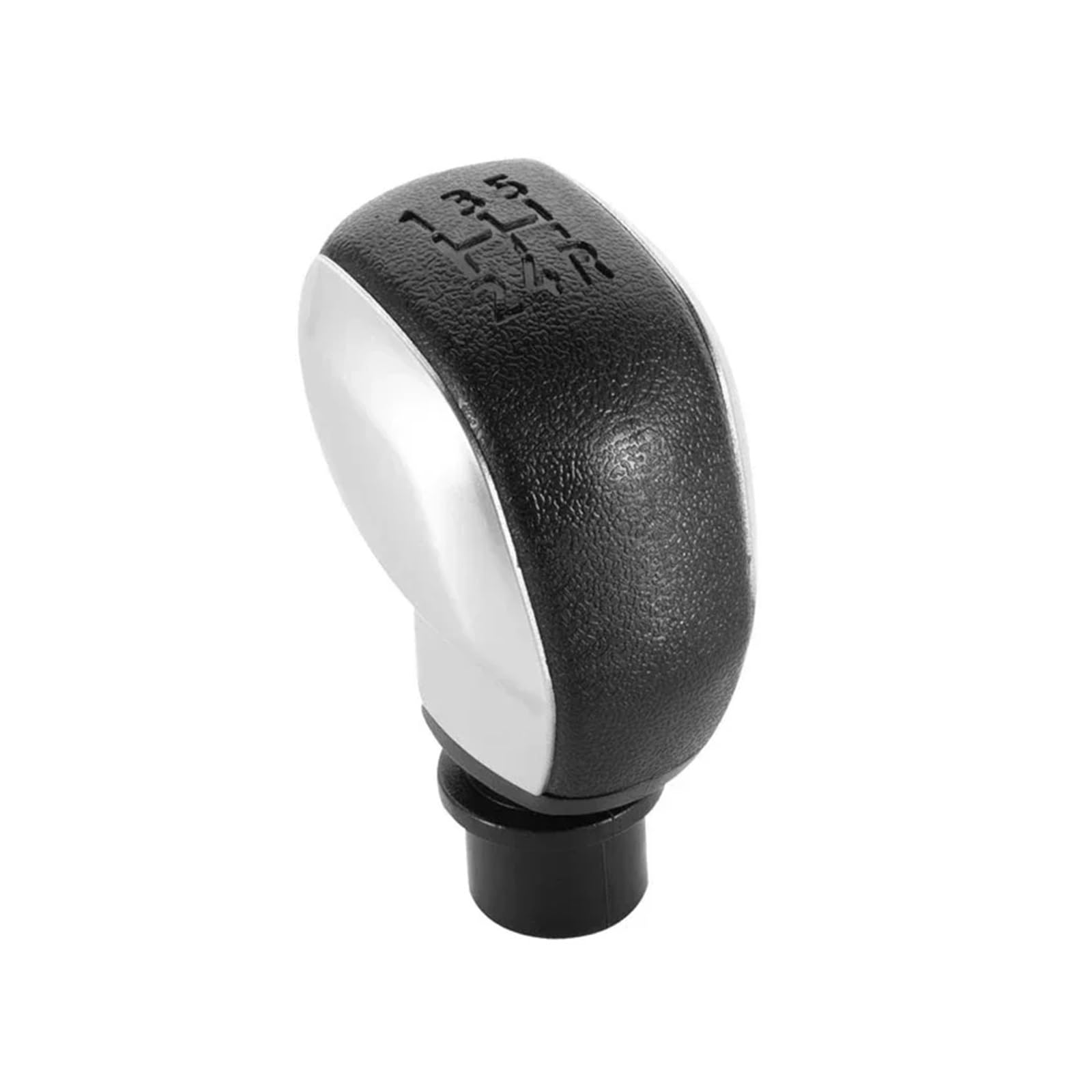 Polvane Matte-Silver Gear Shift Lever Knob Manual Car 5 For Speed Gear Stick Shift Lever Head Ball For Peugeot For Citroen(Matte-Silver)