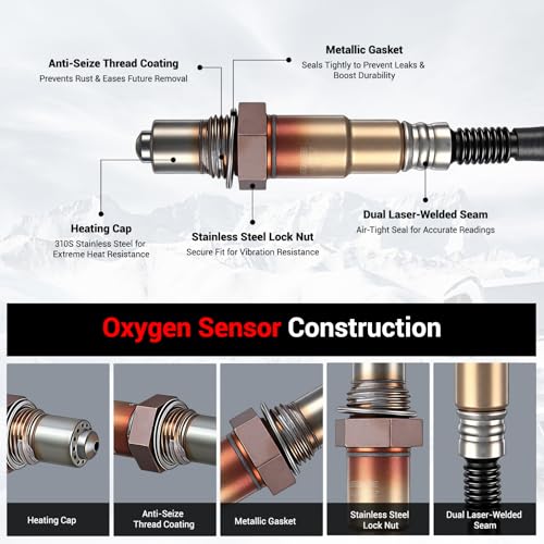 Sensor de Oxígeno O2 Compatible BMW 550i 650i 2006-2010 miniatura 5