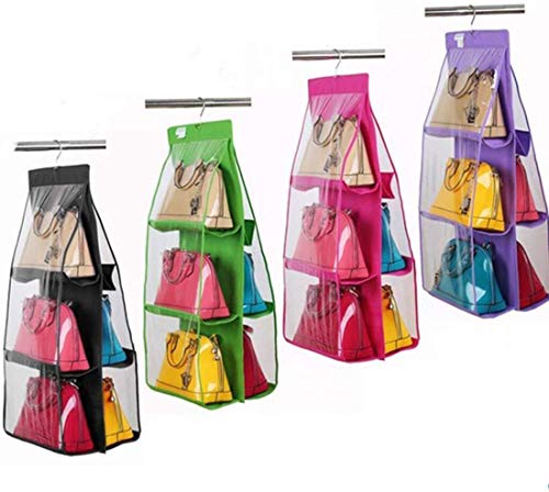 handbag holder for wardrobe