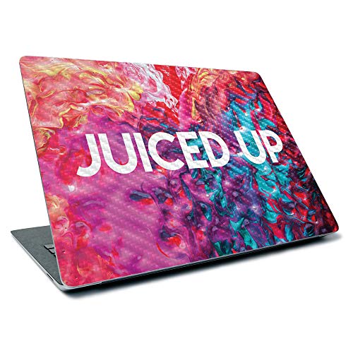 Image of MightySkins Carbon Fiber Skin for Microsoft Surface Laptop 3 13.5 inch (2019) - Juice Up | Textured Carbon Fiber Finish | Easy to Apply, Remove, and Change Styles | Made in The USA