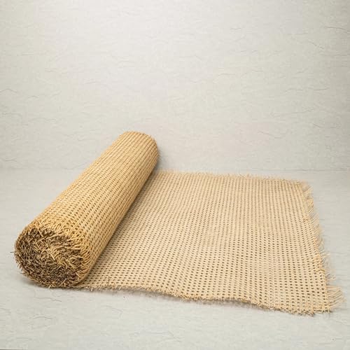 Rouleau de rotin naturel de cannage pour meubles dimensions 35cm x 8m - 6