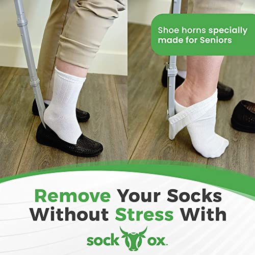 Aide aux chaussettes réglable Sock Ox pratique en voyage