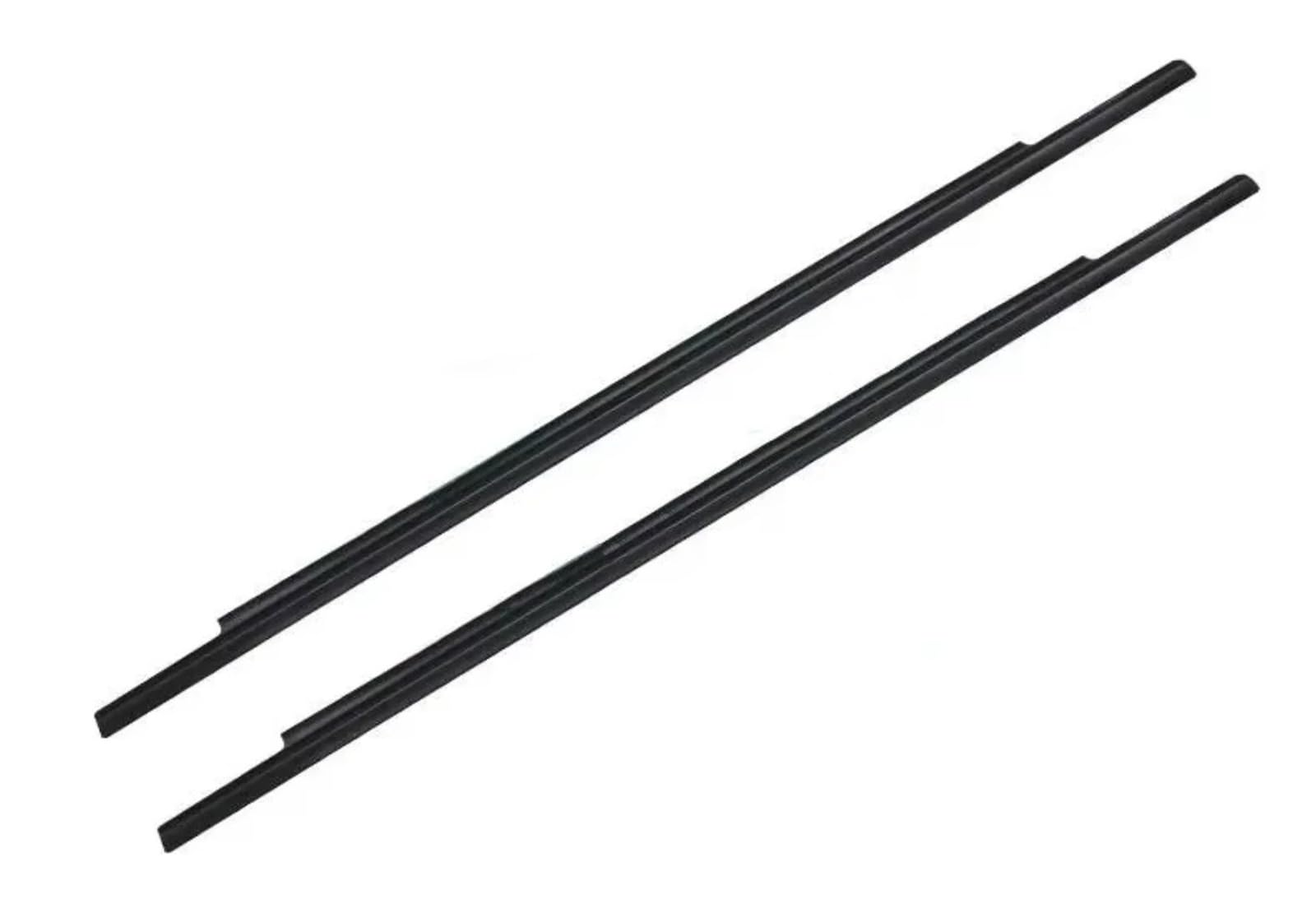 for ASX for RVR Glass Protector Black Rubber Strip for ASX for GA 5727A213 4 Pieces Chrome Outside Windows Rubber Outer Window Weatherstrip