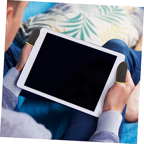 NOLITOY 6 Pares De Berço Para Jogos Para Celular Mangas Antiderrapantes Para Dedos Acessório Para Jo