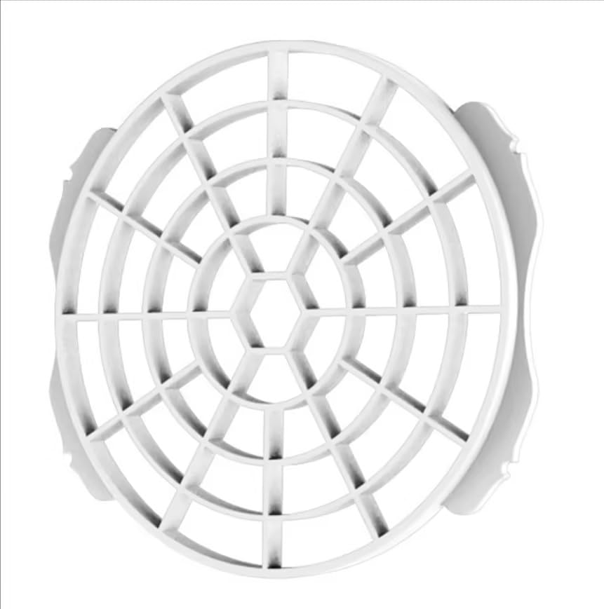 Pantalla de filtro de adaptador de ventana para aire acondicionado portátil, 5.906 in, color blanco