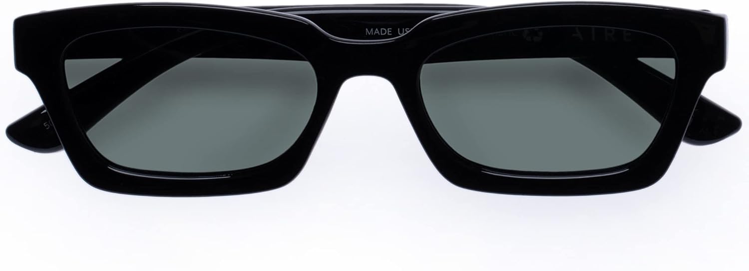 AIRE Sculptor Sunglasses - D-Frame, Unisex, Classic 'Everyday' Style - Image 3