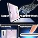 UniqueMe [2+2 Pack] Compatible with Samsung Galaxy Note 10 Plus/Note 10+ / Note 10 Plus 5G Screen Protector and Camera Lens Protector, [Fingerprint Available] Flexible Soft TPU Film