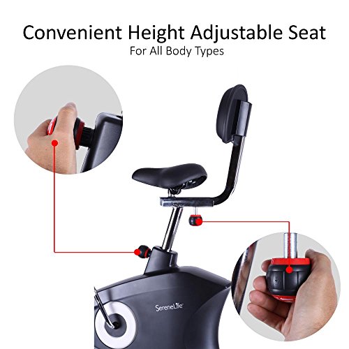 SereneLife-Exercise-Bike-Upright-Stationary-Bicycle-Pedal-Cycling-Trainer-Fitness-Machine-Equipment-with-Laptop-Tray-for-Workout-Weight-Loss-Fitness-Health-at-Home-Office-SLXB9