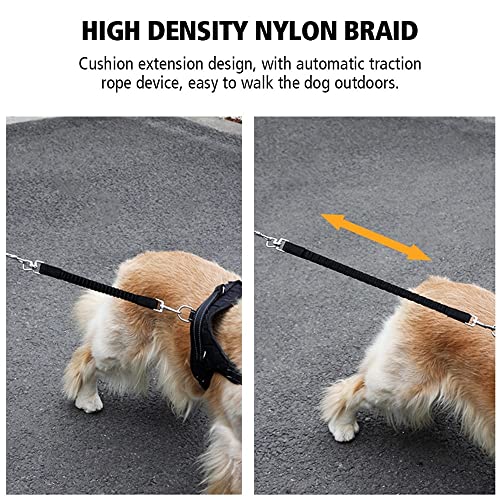 Dog Leash, 360° Rotating Pet Leash Extension for Medium Large Dogs Walking Traveling Camping