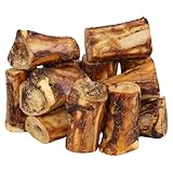 TREATOPIA Adventure Dog Bones, Dynamo, 3”, 12 PC - All-Natural, Center-Cut, Long-Lasting, Healthy, Single Ingredient, Bone Marrow, Hand-Trimmed, Slow-Roasted, Made in The USA, No Additives