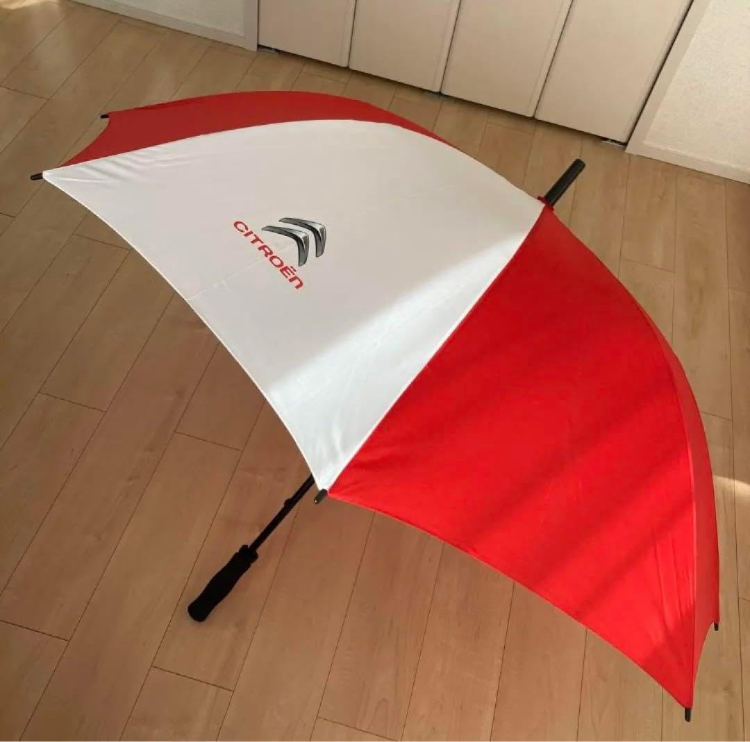 タグ付未使用】CITROËN シトロエン ロゴ入り 雨傘 ビックサイズ 【公式