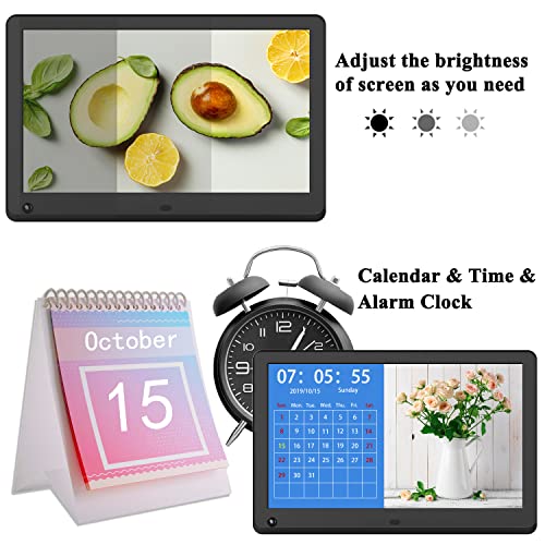 Atatat 11.6 Inch Digital Picture Frame With 1920X1080 High Resolution, Motion Sensor, Ips Screen, Remote Control #TOP5