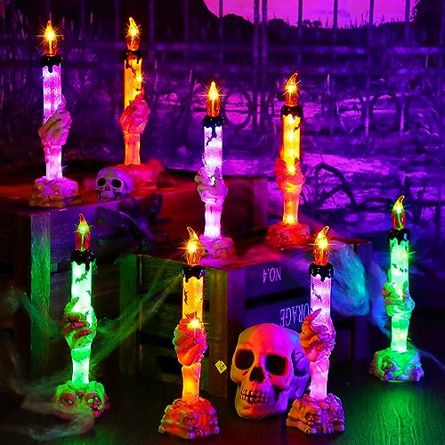 Image for Battery Operated Halloween Flameless Candles 