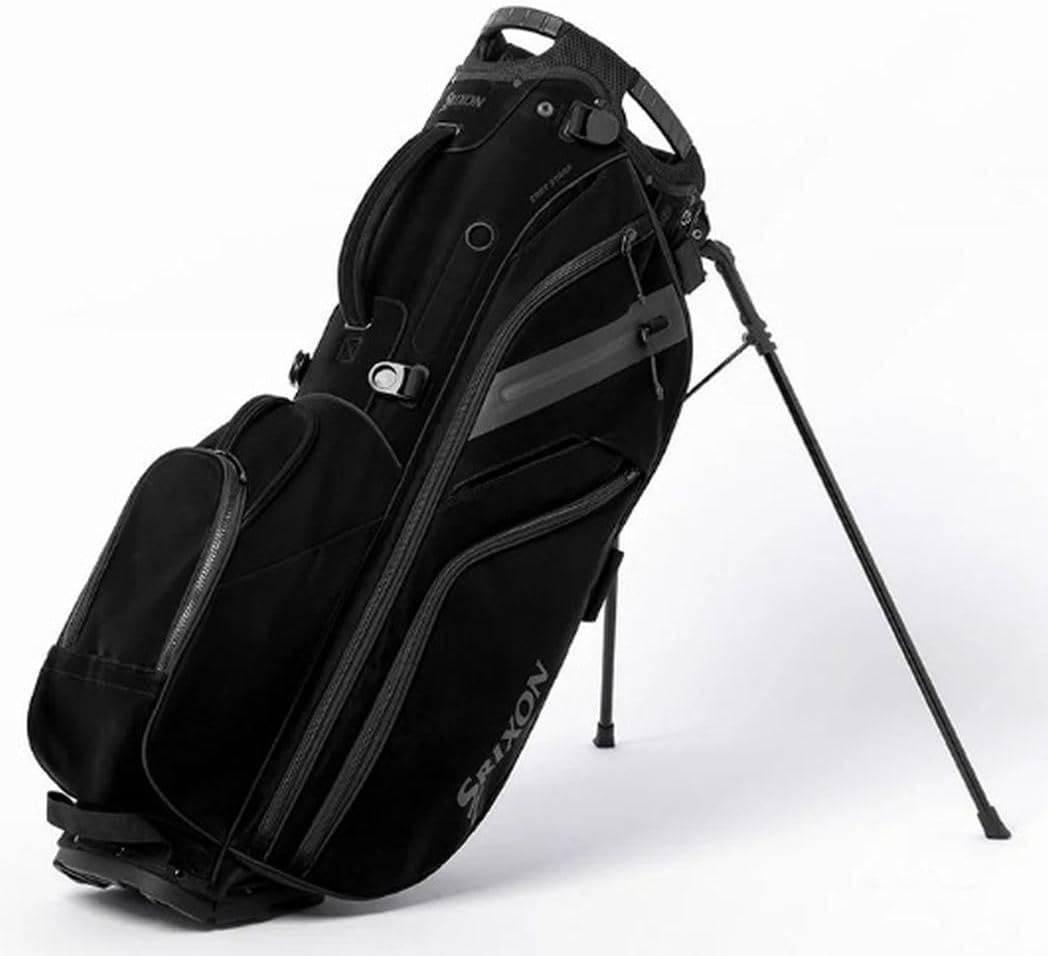 Srixon S3 Blackout Stand Bag (Black/Black, 9", 6-Way top) Golf 2026
