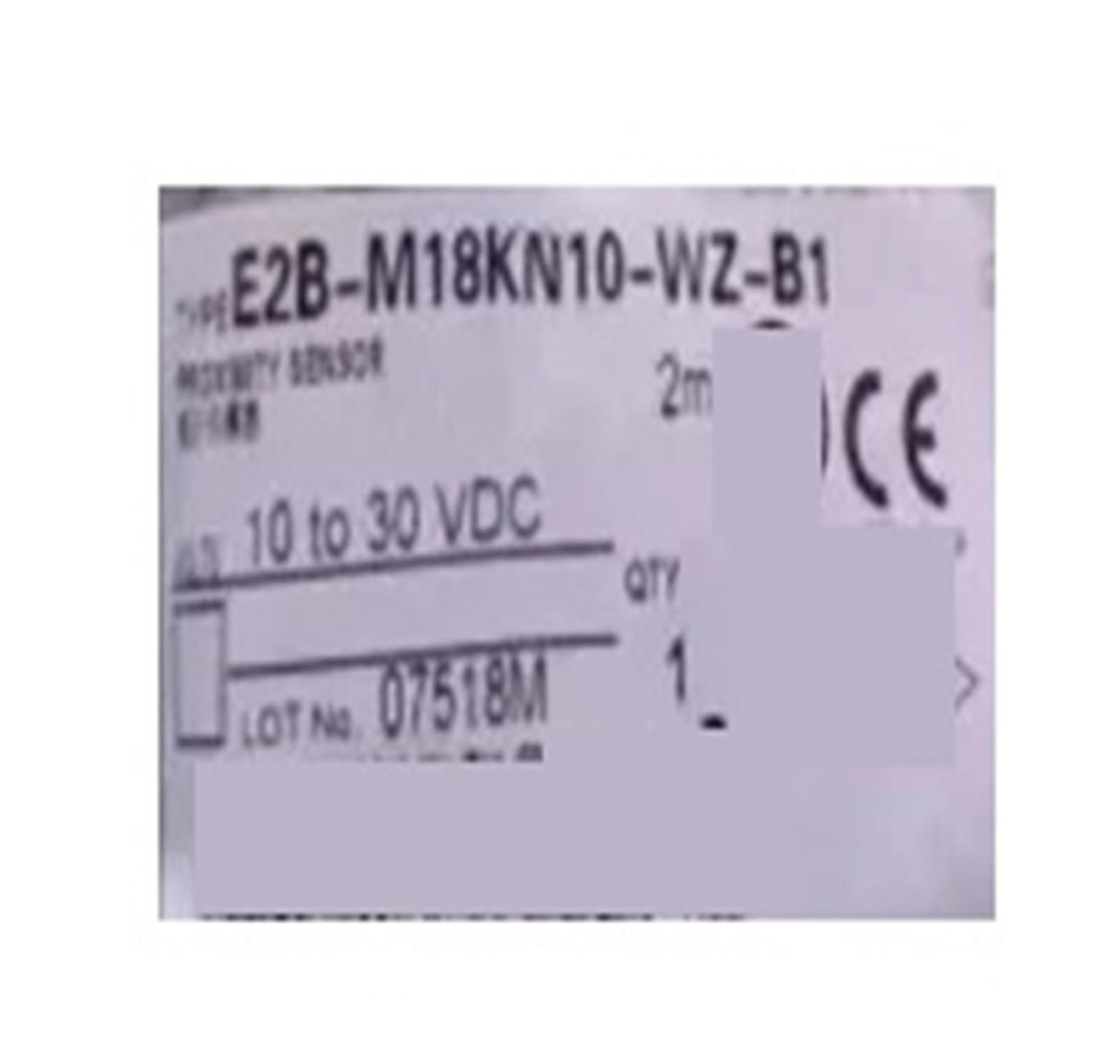 Capteur de proximité inductif de type E2B-M18KN10-WZ-B2 M18 10mm
