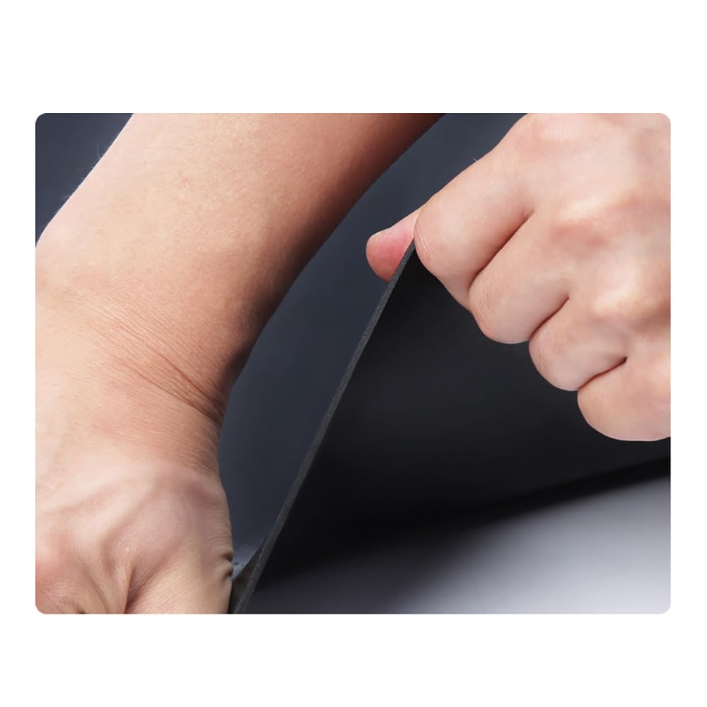 3 Plaques Amortissantes En Polyuréthane (PU) – 100x100 Mm Et 200x200 Mm – Épaisseur 5 à 20 Mm – Antivibratoire, Résistant à L'huile – Pour Machines, Sport, Bricolage - 7