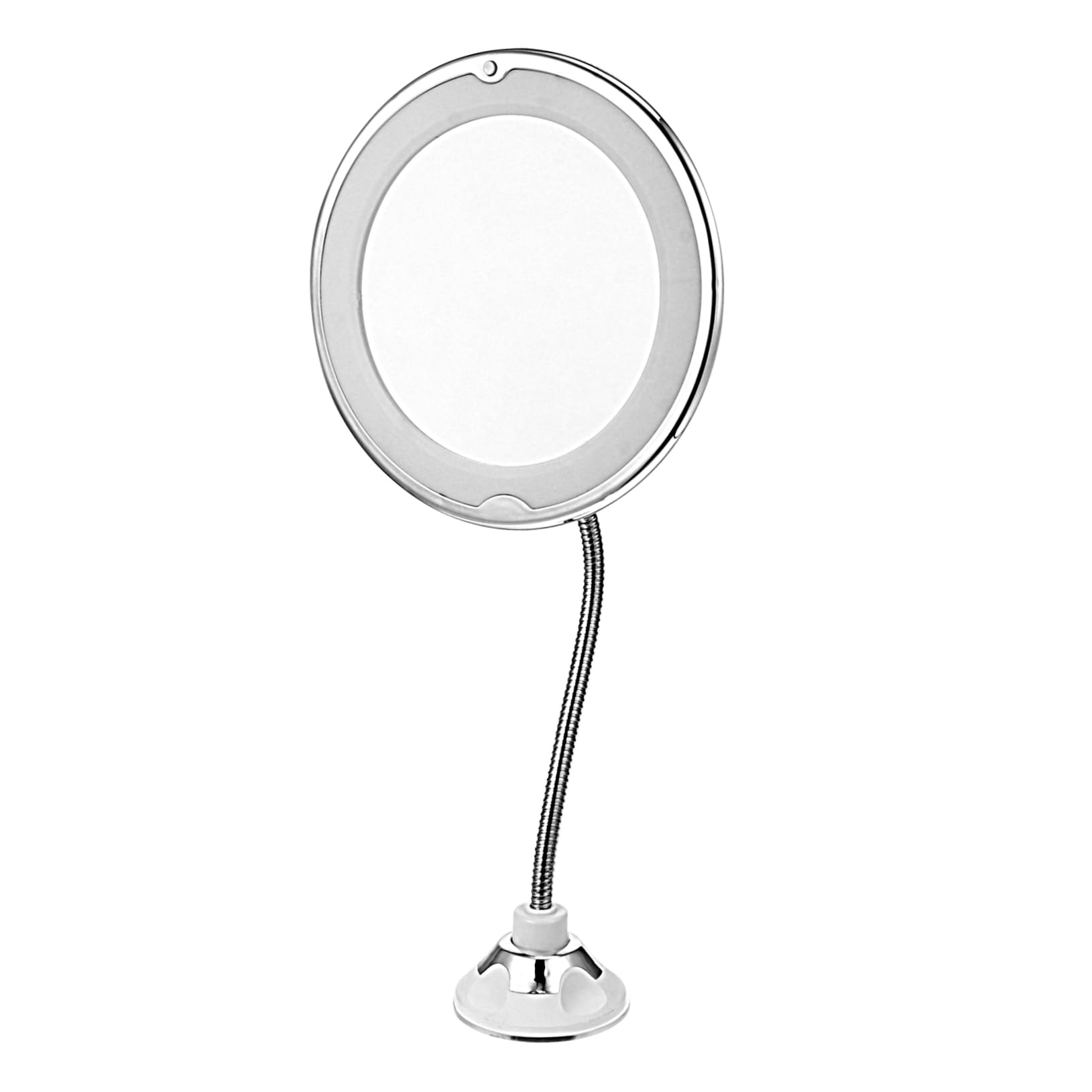 Miroir Maquillage Grossissant LED Ventouse pour Éviter les Défauts de Teint