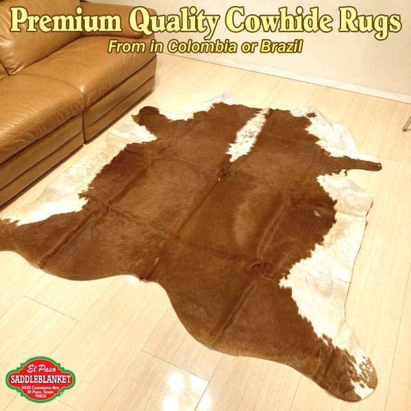 Amazon | ブラジル産 本革 天然皮革 カウラグ カウハイドラグ ヘレ