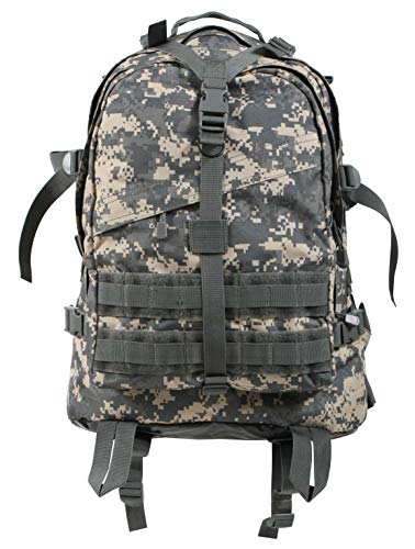 Rothco Large Transport Pack - Rugged Tactical Backpack MOLLE Bag for EDC Storage