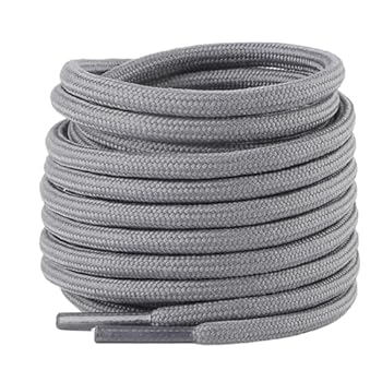 riemot 2 Paar Runde Schnürsenkel 4mm reissfest Schuhbänder Ersatz Shoe laces für Herren Damen Kinder Sportschuche