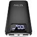 Produktbild GETIHU Power Bank, 10000mAh Am schlanksten & leichtesten USB C Externer Akku, DREI 3A-Ausgänge Handy Powerbank mit Taschenlampe für iPhone 13 Samsung Huawei Xiaomi iPad Airpods Android mehr.