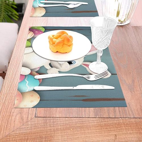 Sets de table en PVC lavable et de haute qualité pour salle à manger - 7