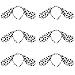 TOPTIE 6 PCS Dalmatian Animals Ears Headband, Christmas Decorations for Adult & Kid, Costume Hair Hoop Party Favors
