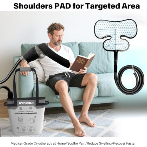Image of Ice Machine for Shoulder After Surgery, Programmable & Portable