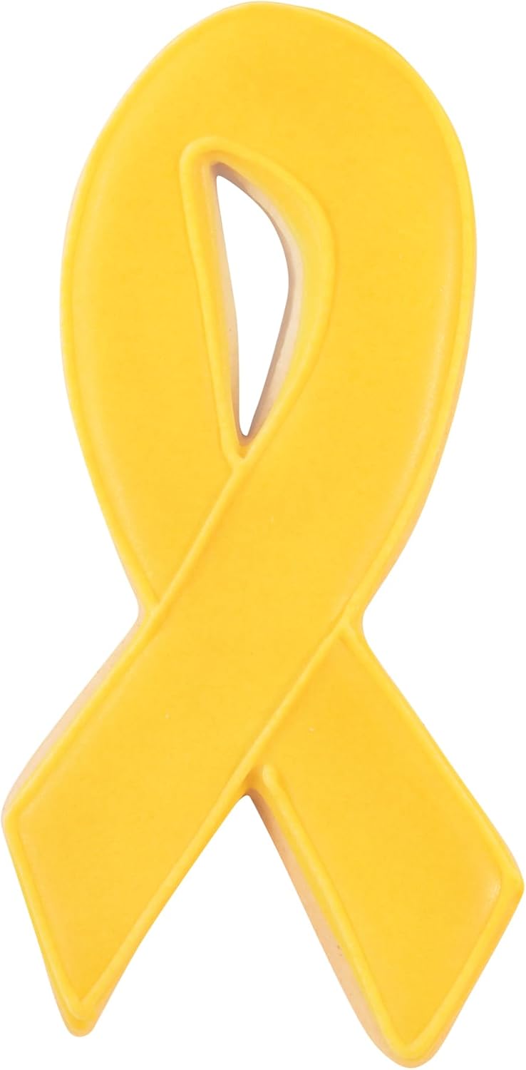 R & M Polyresin Coated Ribbon Cookie Cutter, 3.75-Inch, Pink - Image 4