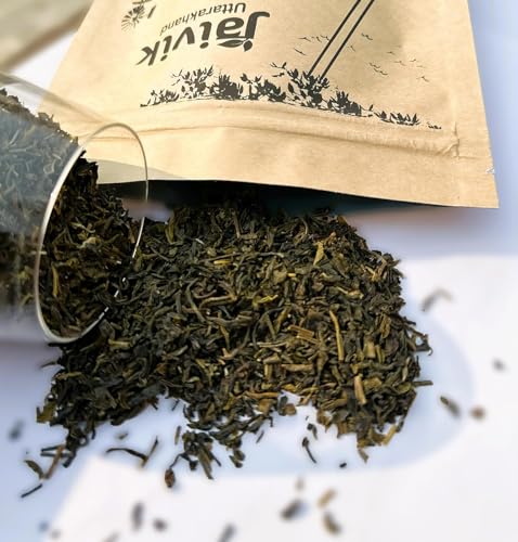 Image of Jaivik Uttarakhand - Green Tea, Black Tea (100g each) -Combo Pack of 2