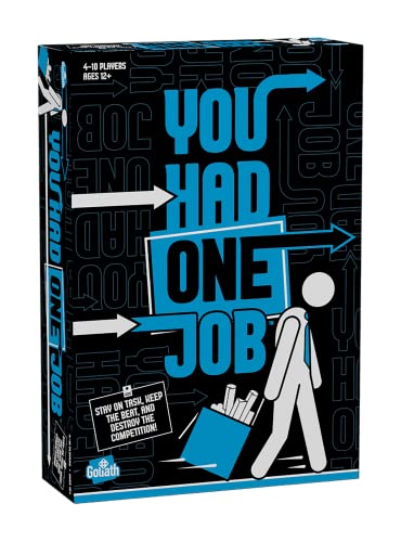 Juego de Mesa Goliath You Had One Job - Juego Rápido para Fiestas - Mantén el Ritmo o Enfrenta una Evaluación de Desempeño - Para Mayores de 12 Años, 4 a 10 Jugadores miniatura 4