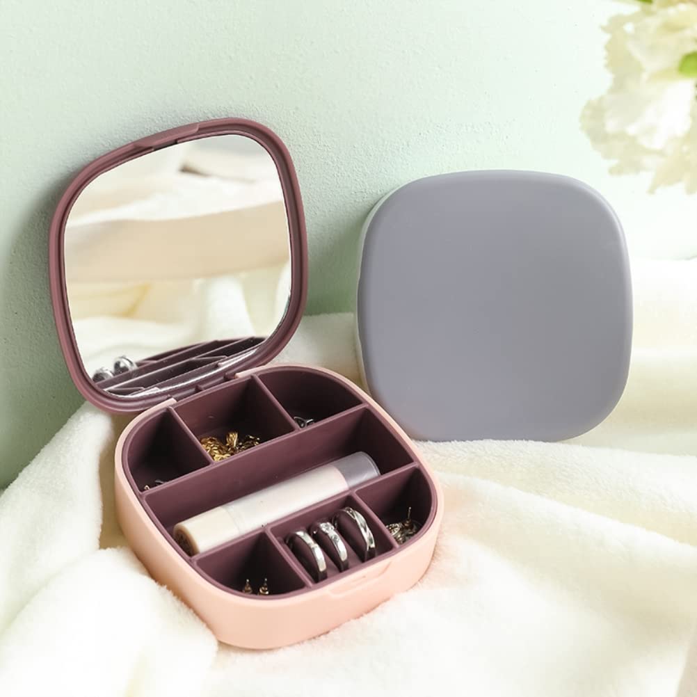 GAIREG Organizer per gioielli in stile tribale arancione, piccolo