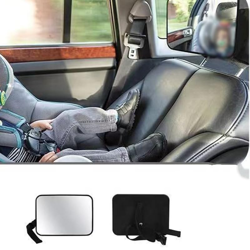 Espejo para Asiento de Coche Espejo retrovisor for Coche Opel Antara 2006-2010, Espejo retrovisor de Seguridad Ajustable irrompible for Asiento Trasero de Coche, Accesorios for Coche(A)