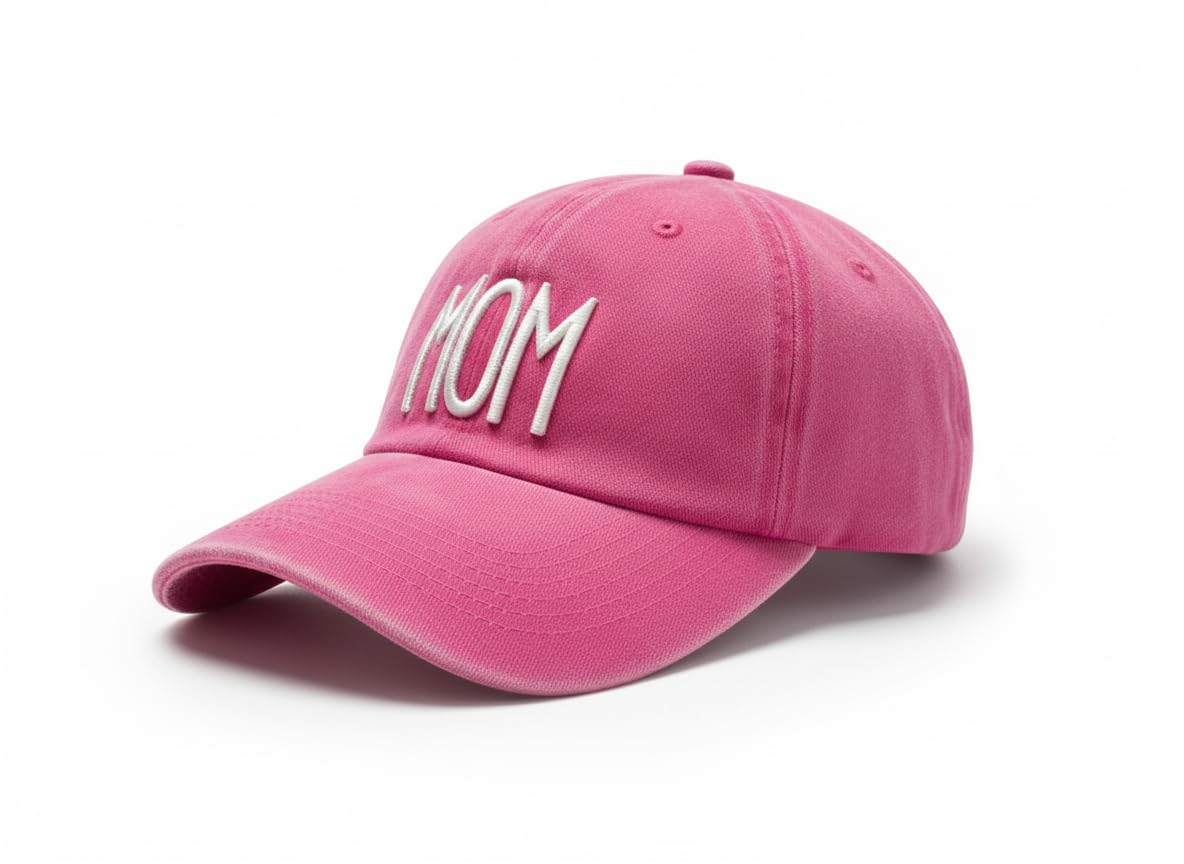 Mom & Dad Photo Shoot Caps - Blue & Pink -2