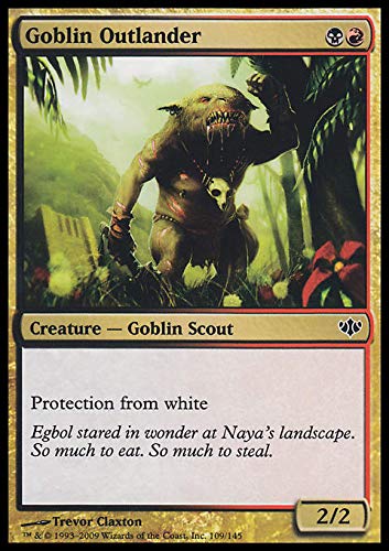 Magic The Gathering - Goblin Outlander - Forestiero Goblin - Conflux - Foil