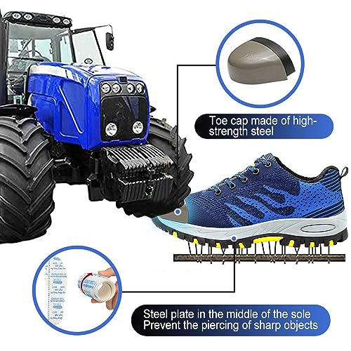 Sicherheitsschuhe 35 Arbeitsschuhe mit Stahlkappe Damen Arbeit Schuhe Frauen Sicherheit Sneaker Turnschuhe Sportlich Schutzschuhe für Kinder Jungen