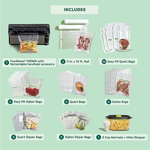 FoodSaver Elite All-in-One Liquid+™ Vacuum Sealer with Bags - Image 7