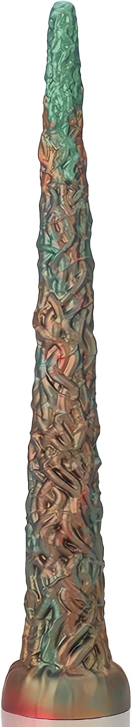 Huge Dildo Silicone Long Anal Dildos with Suction Cup Large Butt Plug Soft Flexible G-spot Prostate Massage Masturbation Sex Toys for Men Women and Couples (L)