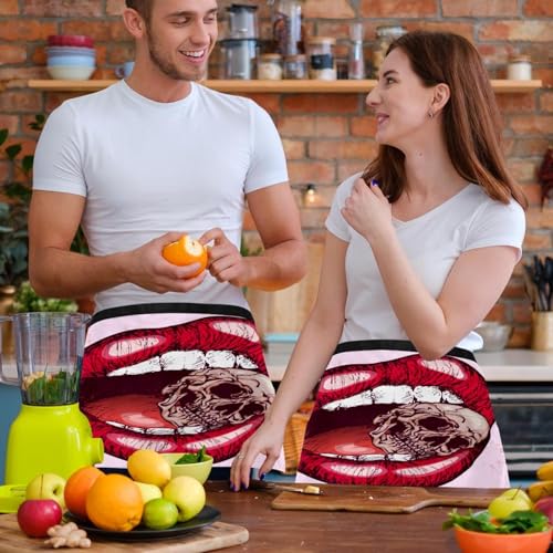 Demi-tablier pour service en restaurant et bar avec poches de rangement - 6