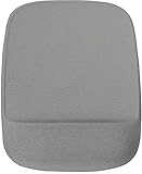 STAPLES 24339944 Mouse Pad with Gel Wrist Rest Gray